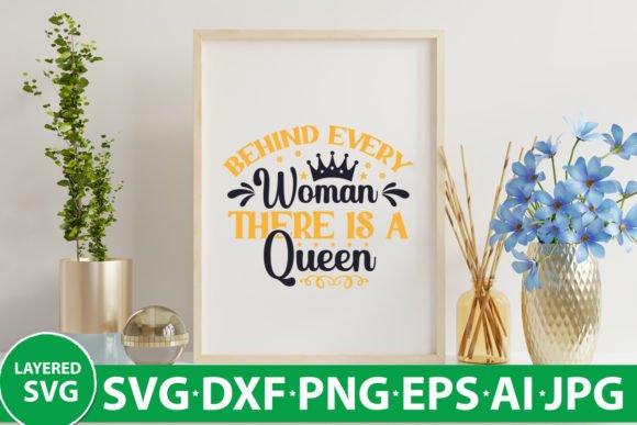 Behind Every Woman There is a Queen: Graphics and Crafts