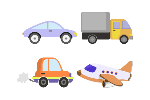 Car Transportation Graphics Freebies