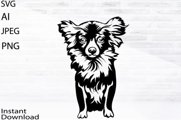 Chihuahua Dog SVG PNG JPG AI Vector Graphics Freebies