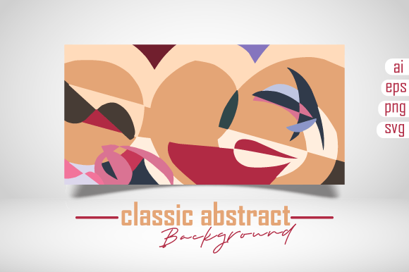 Classic Abstract Background Design Free