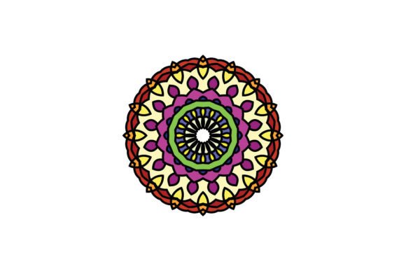 Islamic Mandala Foliage Graphics for Freebies