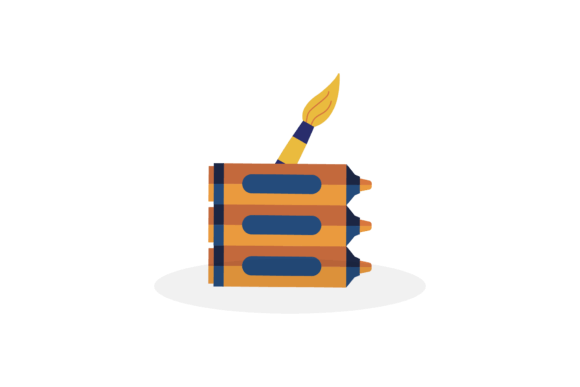 School Icons Graphic Design Collection