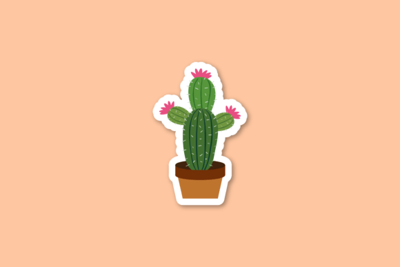 Sticker Plant Graphic Design Collection