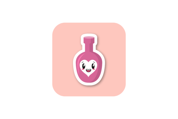 Sticker Valentine Kawaii Graphic Crafts