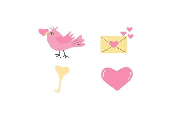 Valentine Letter: Graphics & Freebies for Crafting