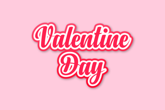 Valentine Typography Graphic Collection